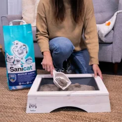 Sanicat Multicat Cumpling Aire Fresco Arena para gatos New