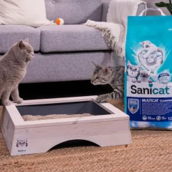 Sanicat Multicat Cumpling Aire Fresco Arena para gatos New