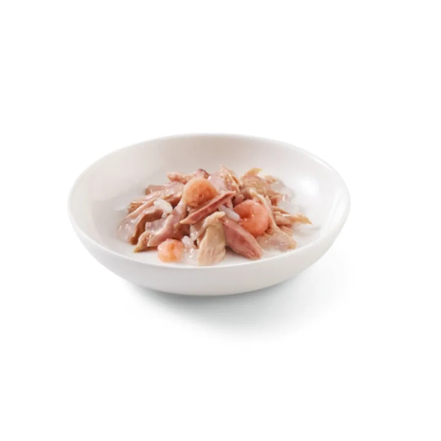 Schesir Adult Atún con Gambas sobres para gatos Sale