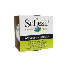 Schesir Adult Atún con Lampuga lata para gatos New