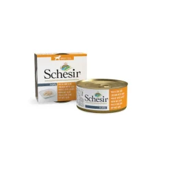 Schesir Adult pollo con aloe en gelatina lata para perros Clearance