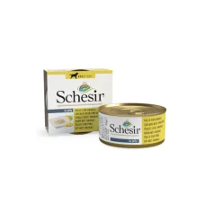 Schesir Adult pollo con piña lata para perros Sale