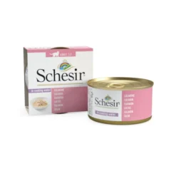 Schesir Adult salmón lata para gatos Discount