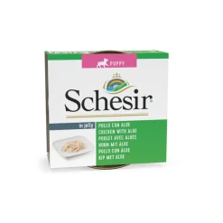 Schesir Puppy pollo con aloe lata para perros Outlet
