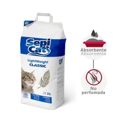 Sepicat LightWeight Classic Arena Aglomerante para gatos New