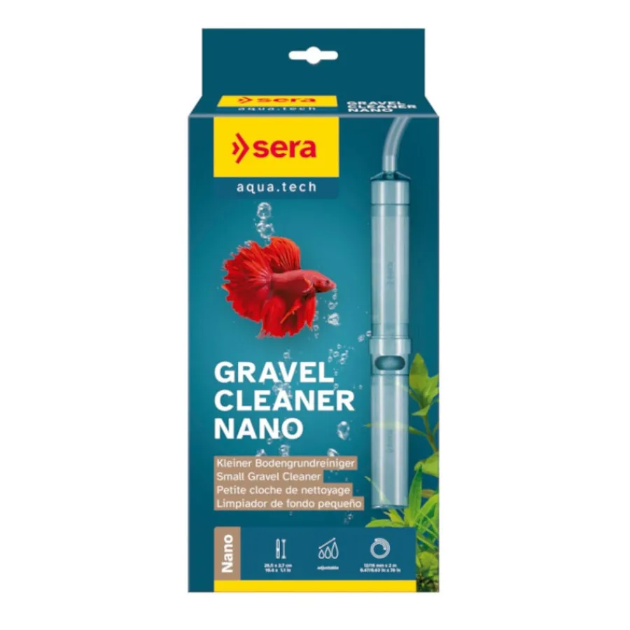 Sera Gravel Cleaner Nano Limpiador de Fondo para acuarios Outlet