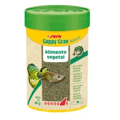 Sera Guppy Gran Alimento Vegetal para peces Online