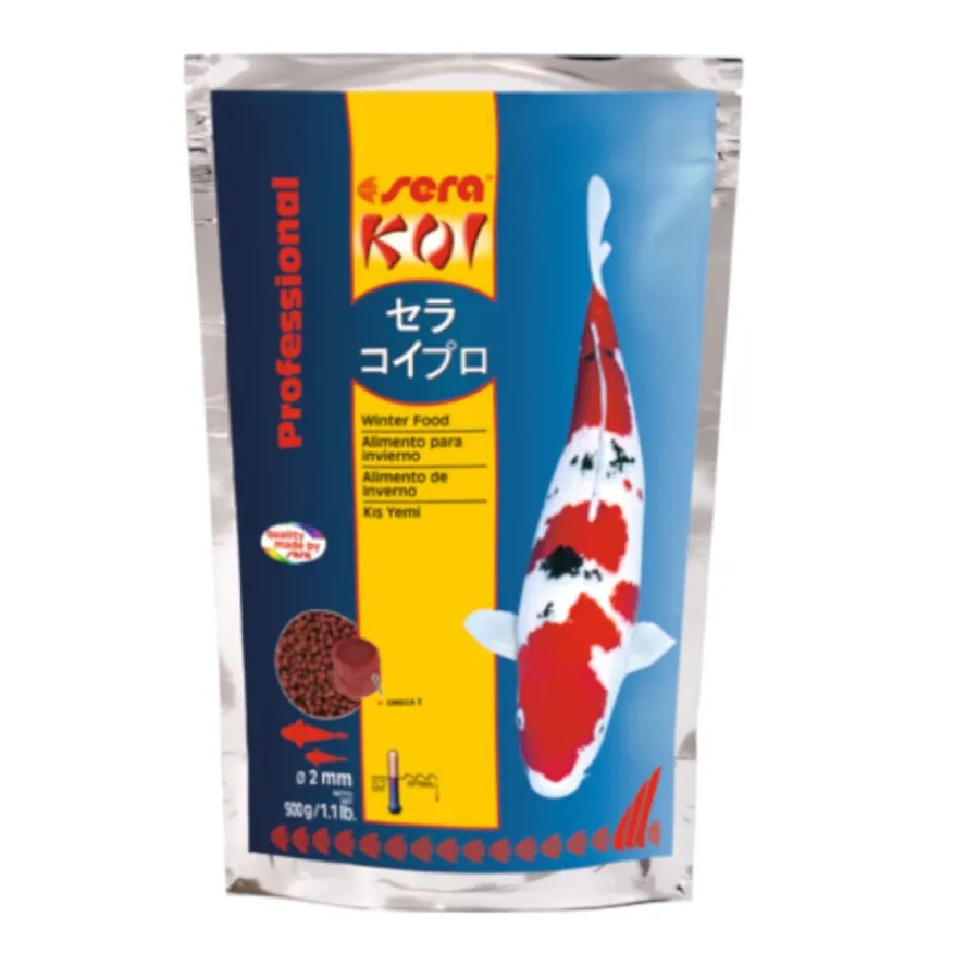 Sera Koi Professional Invierno Comida de vacaciones para peces carpa Outlet