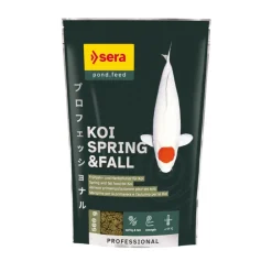 Sera Koi Professional Primavera/Otoño Comida de vacaciones para peces carpa New