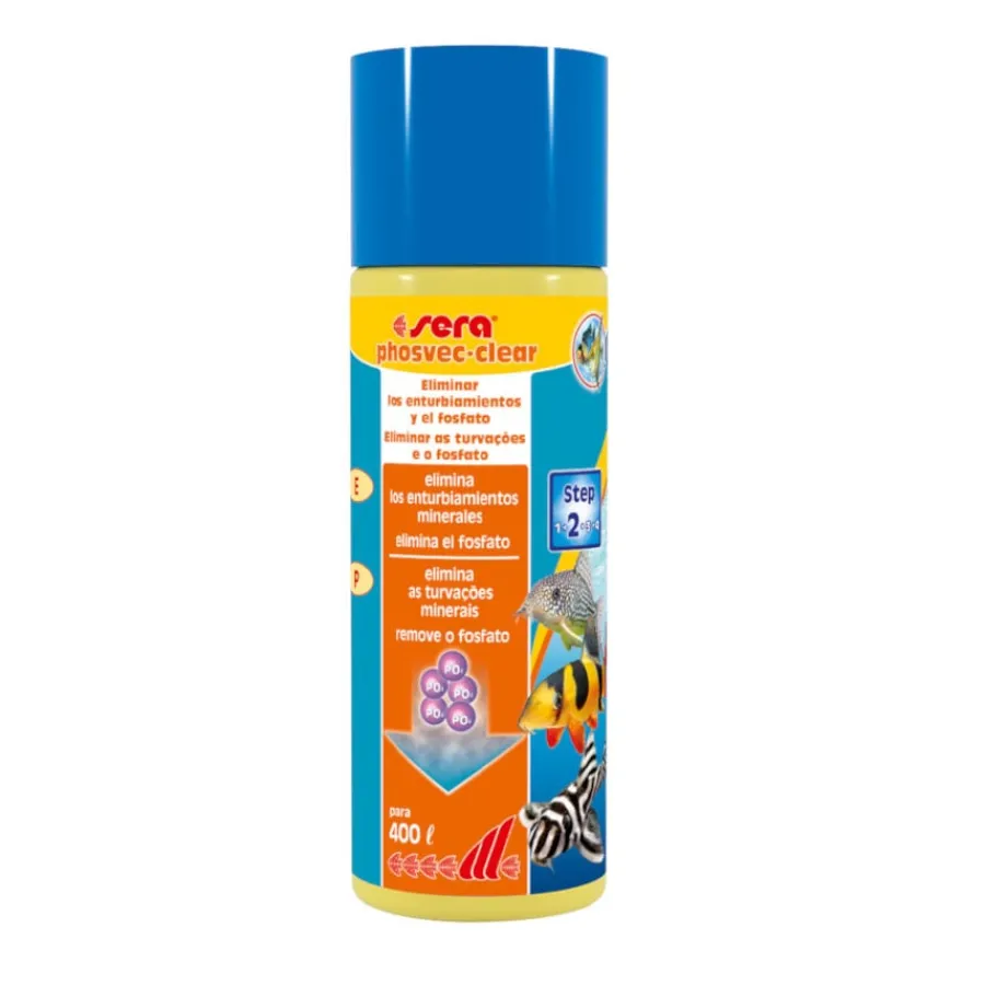Sera Phosvec Clear Limpiador de Fosfatos para acuarios Best