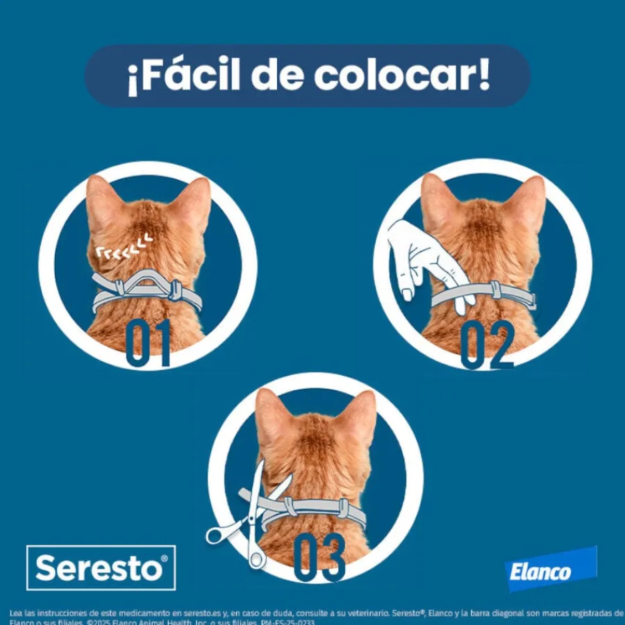 Seresto Collar Antiparasitario para gatos Outlet