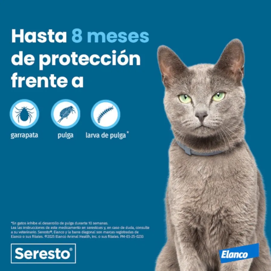 Seresto Collar Antiparasitario para gatos Outlet