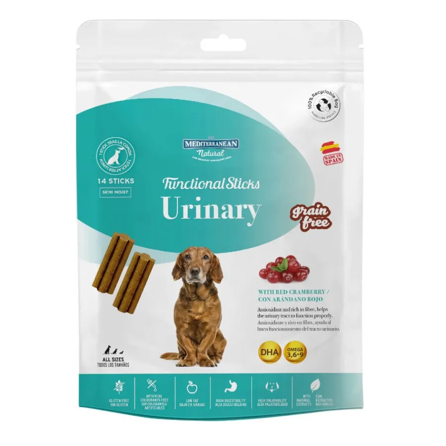 Mediterranean Natural Serrano Palitos Functional Urinary para perros Sale