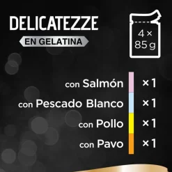 Sheba Delicatezze Selección Mixta Gelatina en Bolsita para Gatos - Multipack