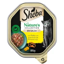 Sheba Nature Collection Pollo en Salsa tarrina para gatos New