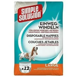 Simple Solution Pañales para perros Hot
