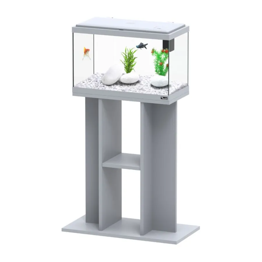 Small Life Aquarium 50 Gris Mesa para acuarios