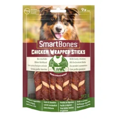 SmartBones Barritas Wrapped Sticks Pollo Mini para perros Hot