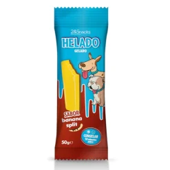 2&Snacks Helado de Banana Split para perros Hot