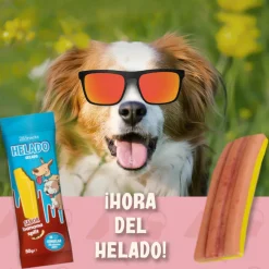 2&Snacks Helado de Banana Split para perros Hot