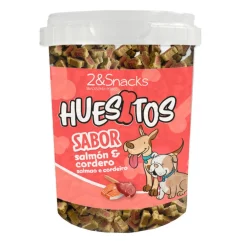 2&Snacks Huesitos Duo Salmón y Cordero para perros Outlet