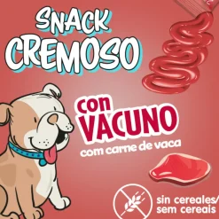 2&Snacks Sobres Snacks Cremosos con Vacuno para perros Hot