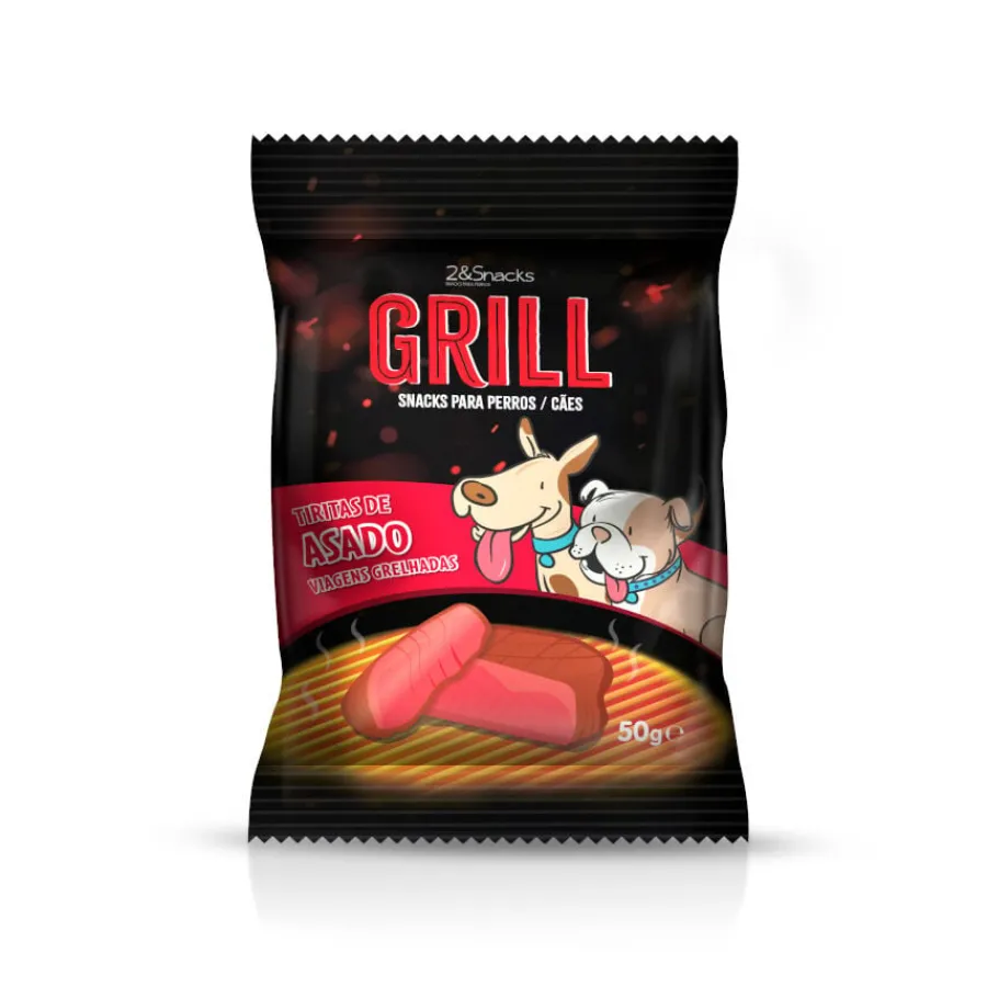2&Snacks Tiritas Grill de Asado para perros Discount