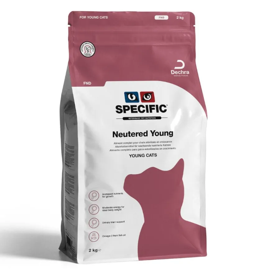Specific Young FND Neutered pienso para gatos Best