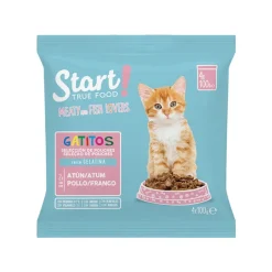 Start Kitten Mix Pollo y Atún Gelatina en sobre Clearance