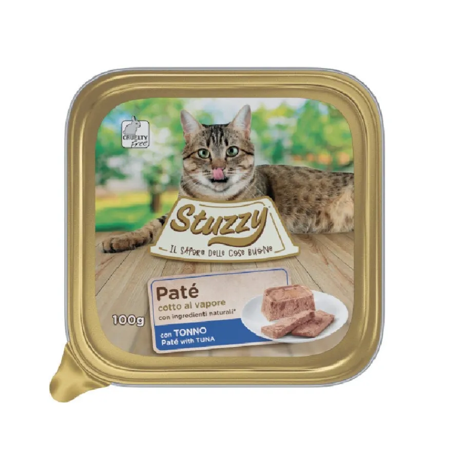 Stuzzy atún tarrina para gatos