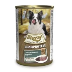 Stuzzy Monoprotein Cordero lata para perros Clearance