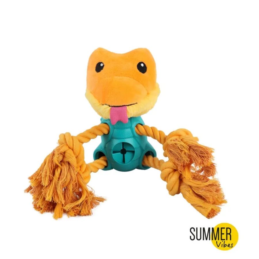 Summer Vibes Juguete portasnacks con cuerda para perros