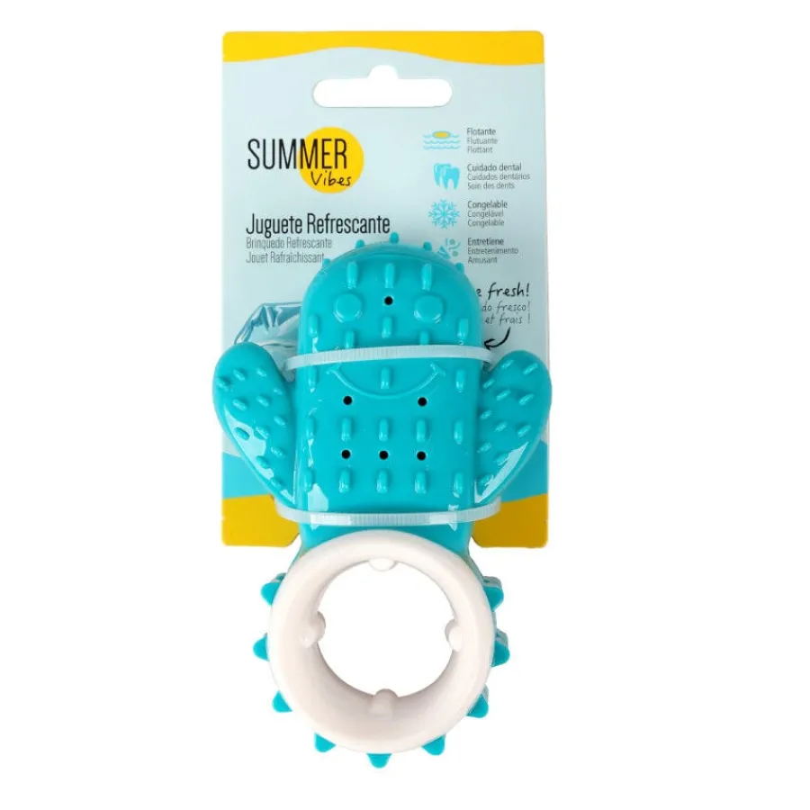 Summer Vibes Mordedor frío cactus azul para cachorros Clearance