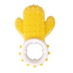 Summer Vibes Mordedor frío cactus amarillo para cachorros