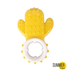 Summer Vibes Mordedor frío cactus amarillo para cachorros