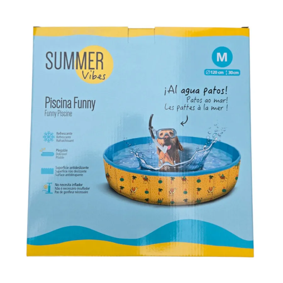 Summer Vibes Piscina para perros New