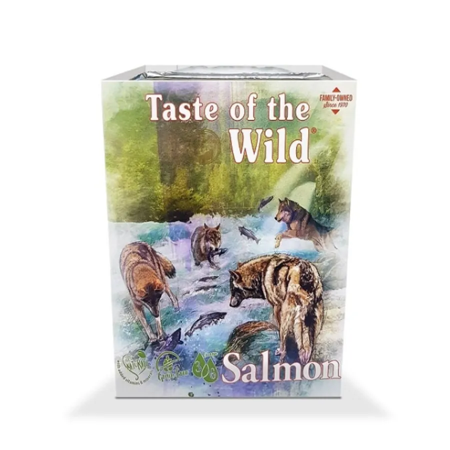 Taste of the Wild Salmón y Arenque tarrina para perros Discount