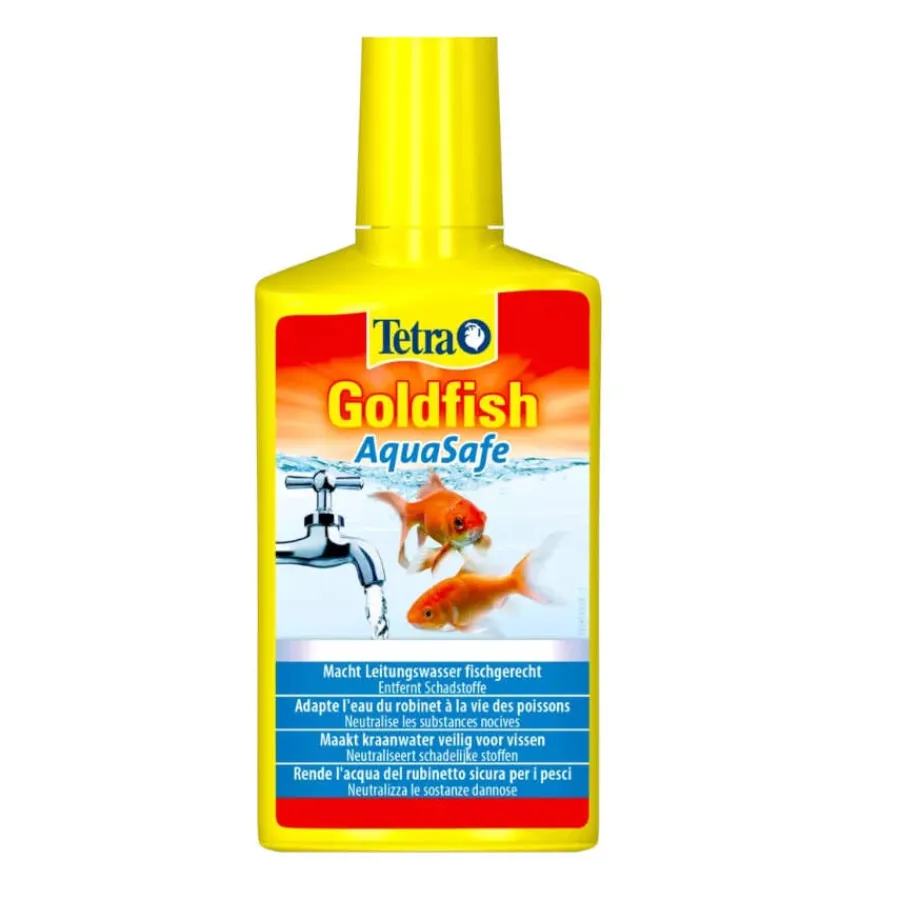 Tetra Goldfish AquaSafe Acondicionador de Agua para acuarios Hot
