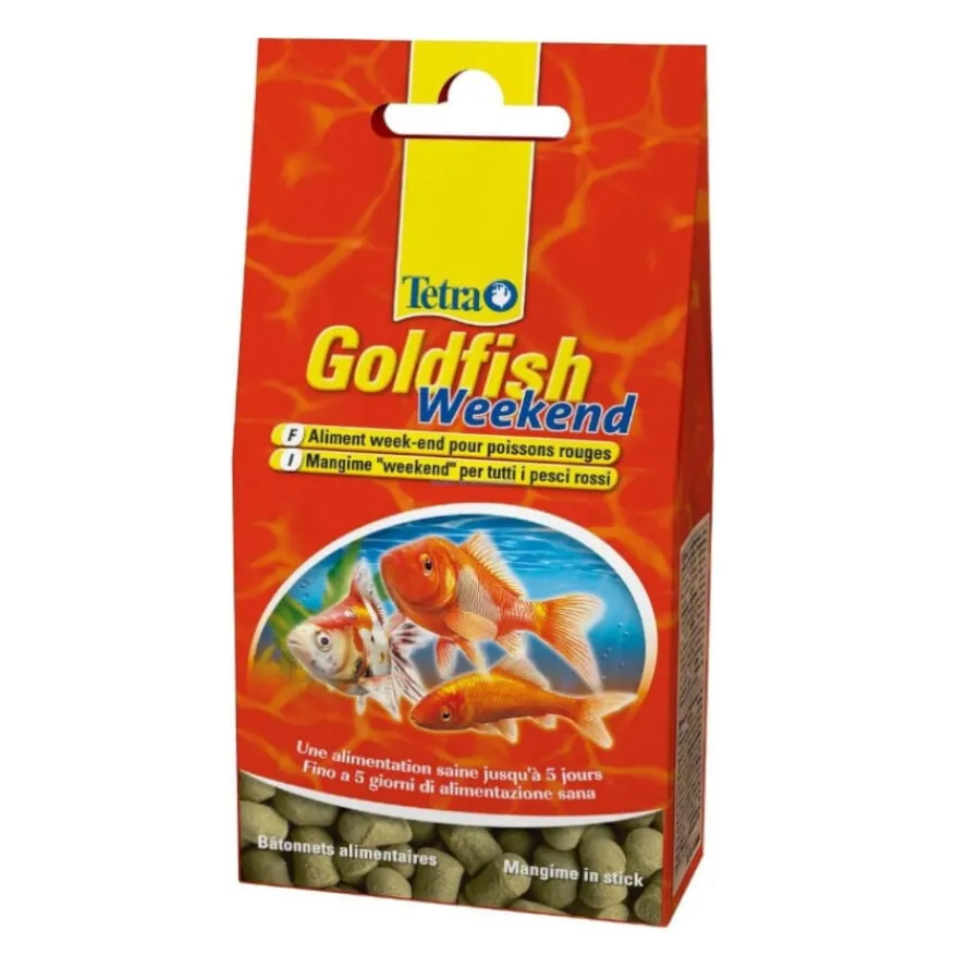 Tetra Goldfish Weekend Sticks para peces de agua fría Clearance
