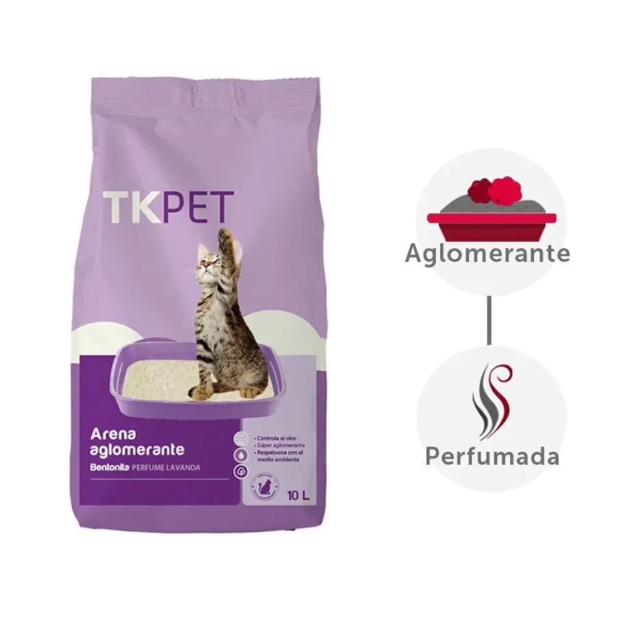 TK-Pet Arena Aglomerante Bentonita y Lavanda para gatos Clearance
