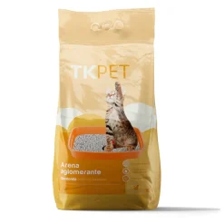 TK-Pet Arena Aglomerante de Bentonita Natural con perfume de Naranja para gatos Hot