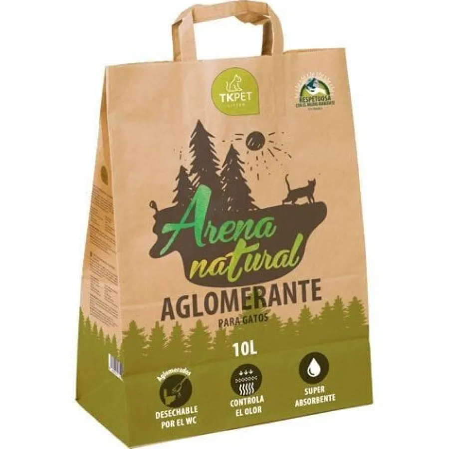 TK-Pet arena natural aglomerante para gatos Sale