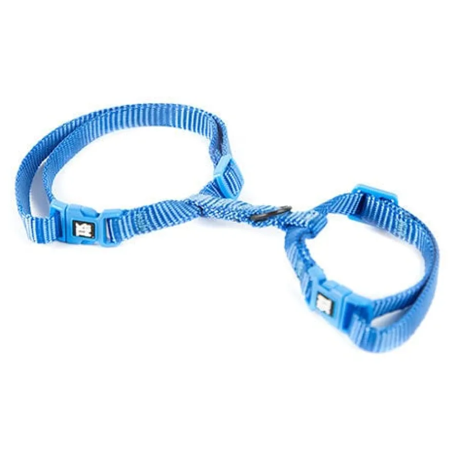 TK-Pet Classic Arnés Ajustable de Nylon Azul para gatos Best
