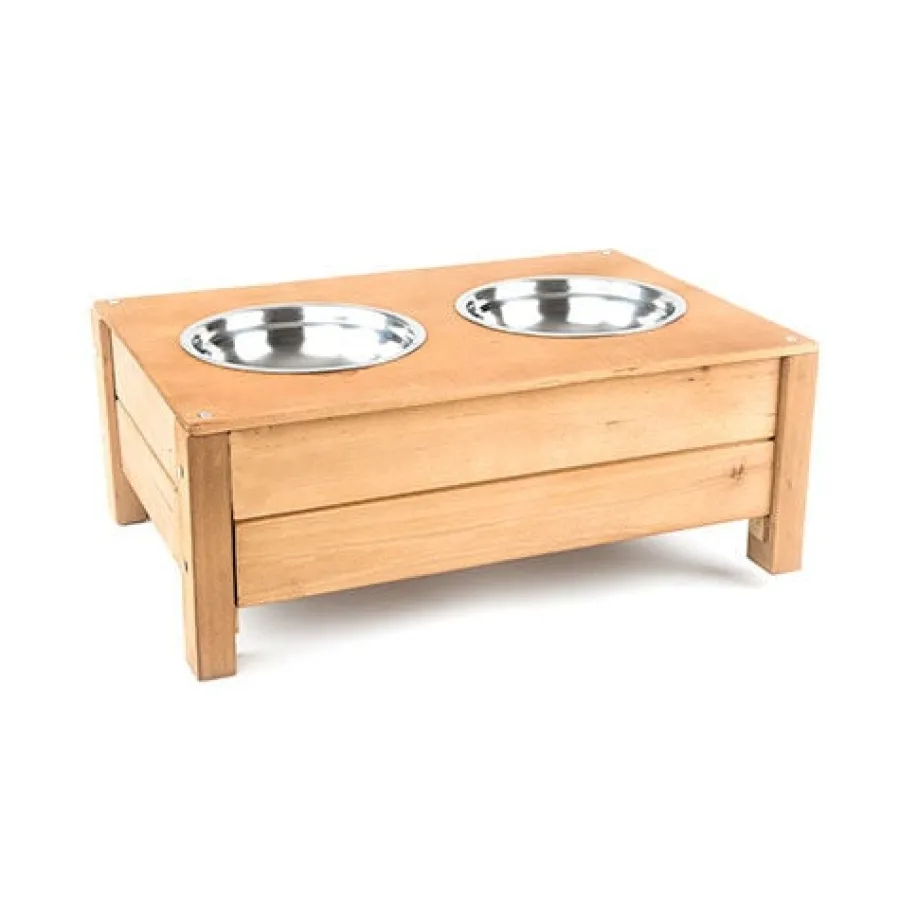 TK-Pet Comedero y Bebedero con Base para perros Discount