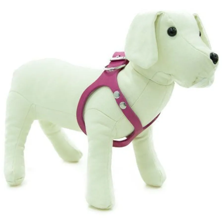 TK-Pet Namur Arnés de Cuero Rosa para perros Best