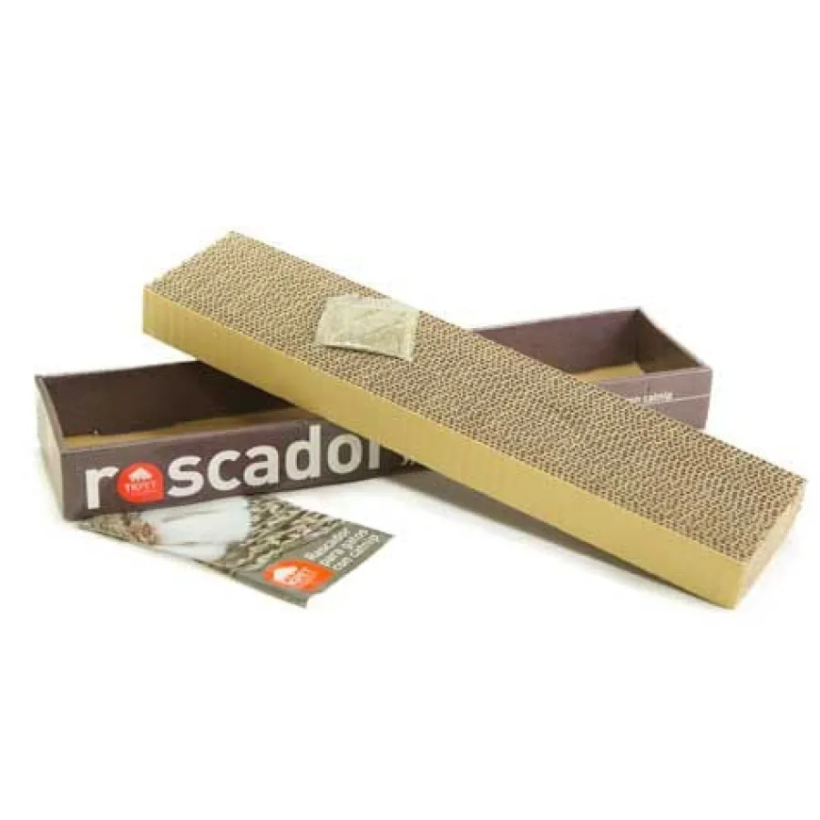 TK-Pet Rascador de Cartón con Catnip para gatos New
