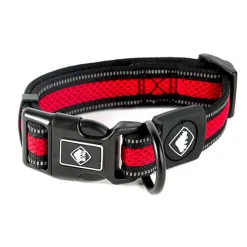 TK-Pet Reflective Comfort Collar Rojo para perros Hot