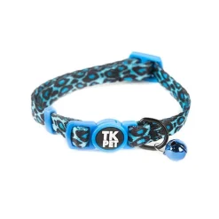 TK-Pet Safari Collar con Cascabel Azul para gatos Best