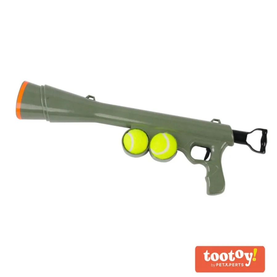 Tootoy! Ball launcher Green Lanzador de Pelotas Automático para perros Hot