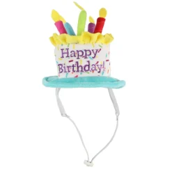 Tootoy! Birthday Hat Multicolor Tarta de Cumpleaños Peluche para perros Outlet